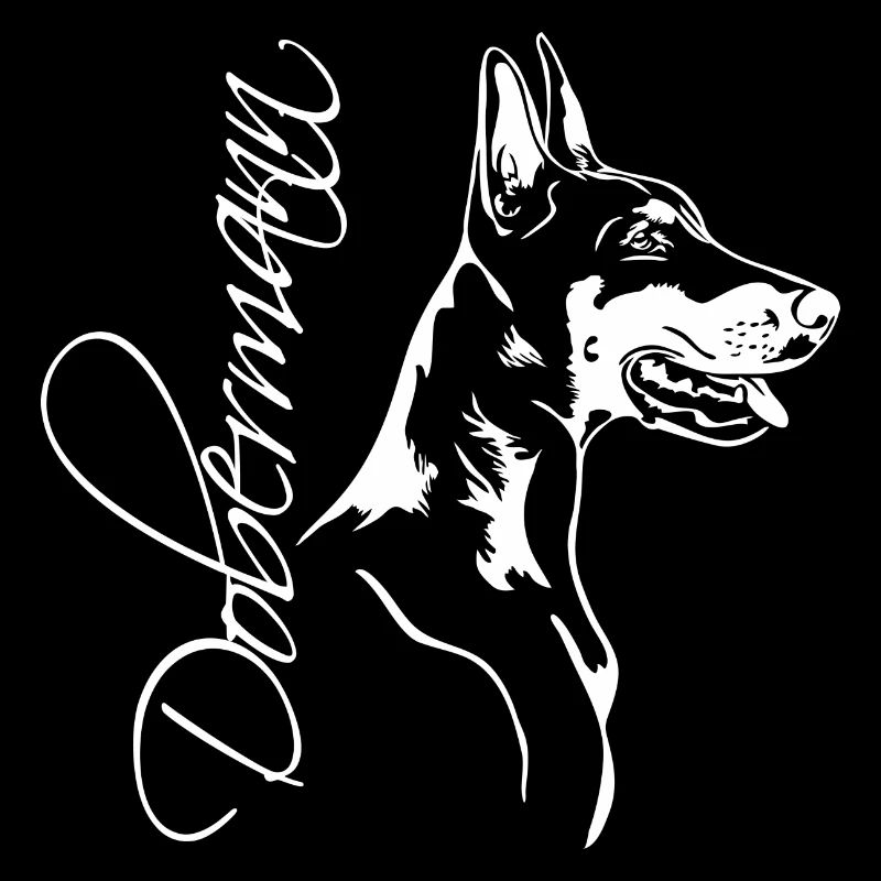 DOBERMANN portrait de chien Wilsigns chien chiens