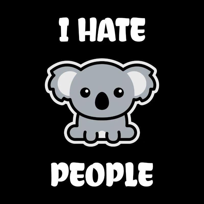 Koala Bear I Hate People