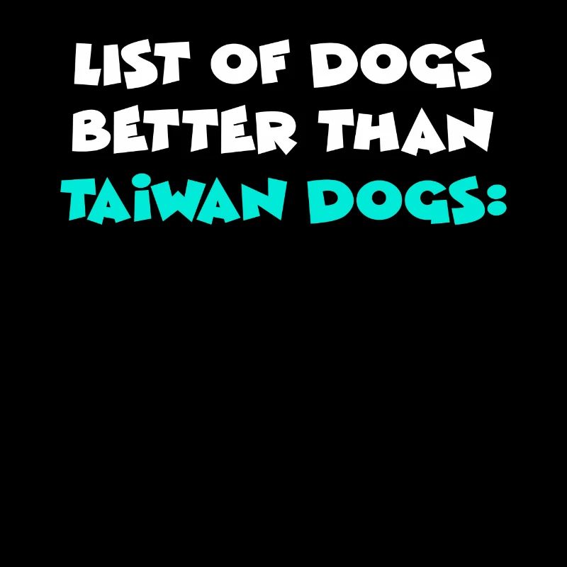Chiens de Taïwan