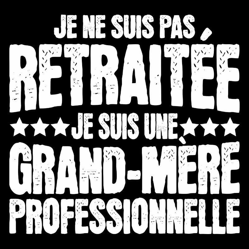 Grand-Mère Professionnelle Retraitée Mamie