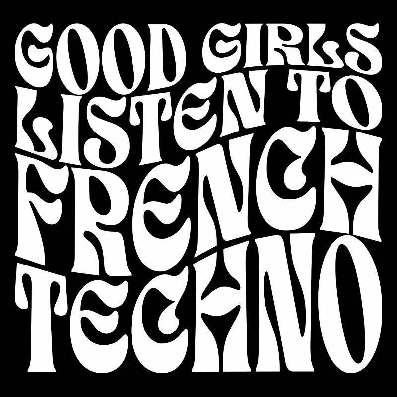 Filles Écoutent De La Techno Française