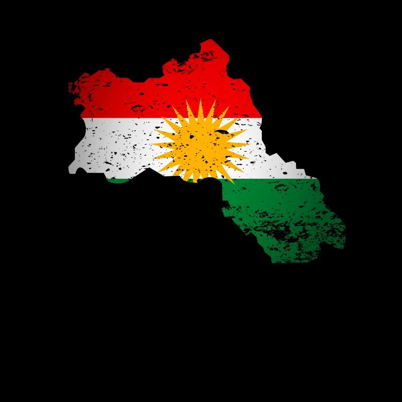 Kurdistan Drapeau kurde pour les Kurdes
