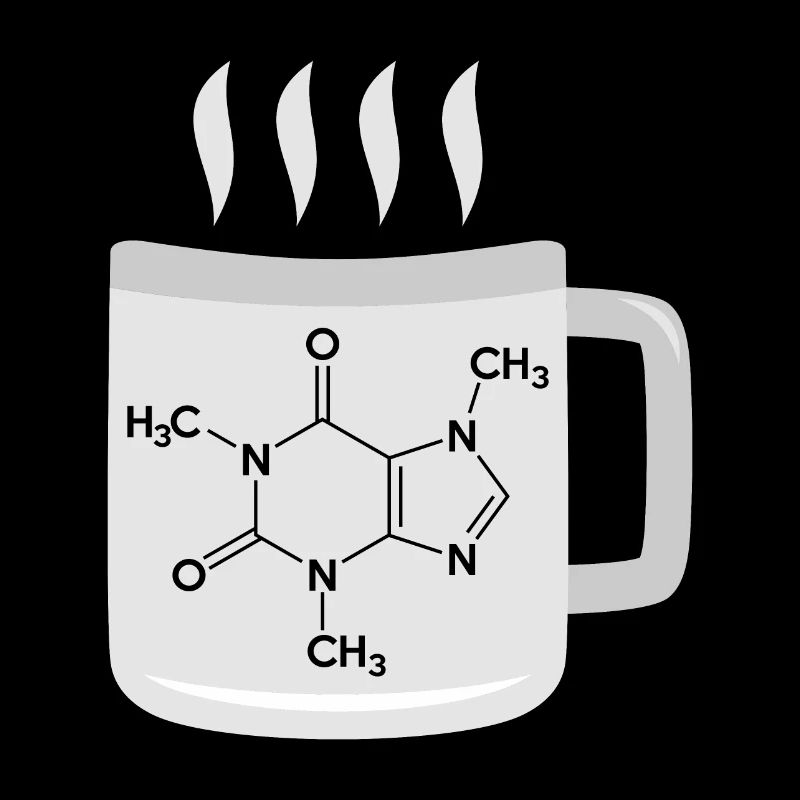 Chimie Molécule De Caféine