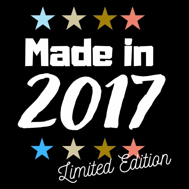 Fabriqué en 2017 Édition Limitée Vintage Anniversaire