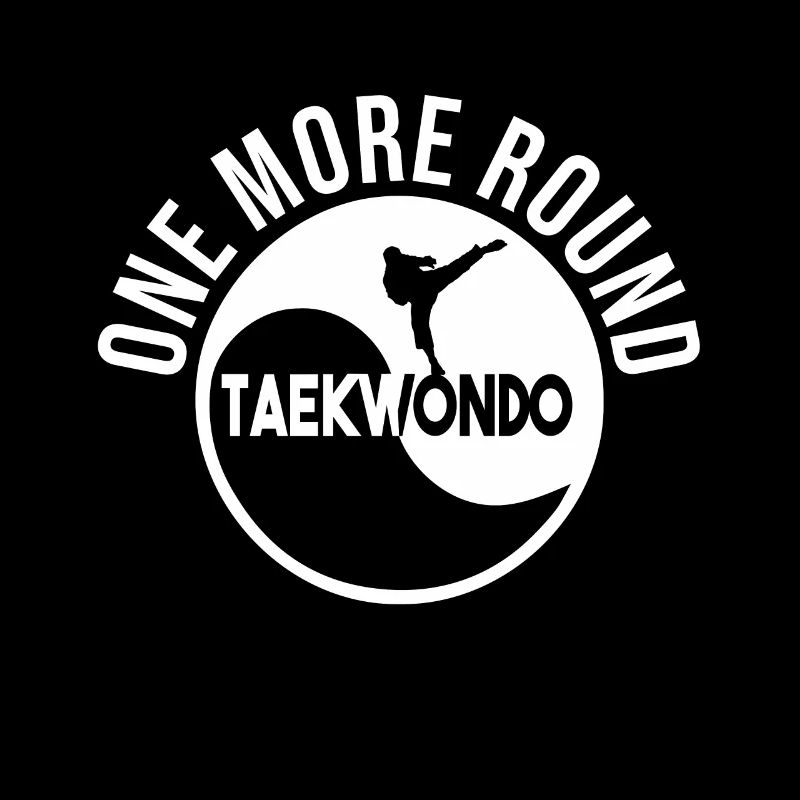Taekwando One More Round Karate Gift Idea