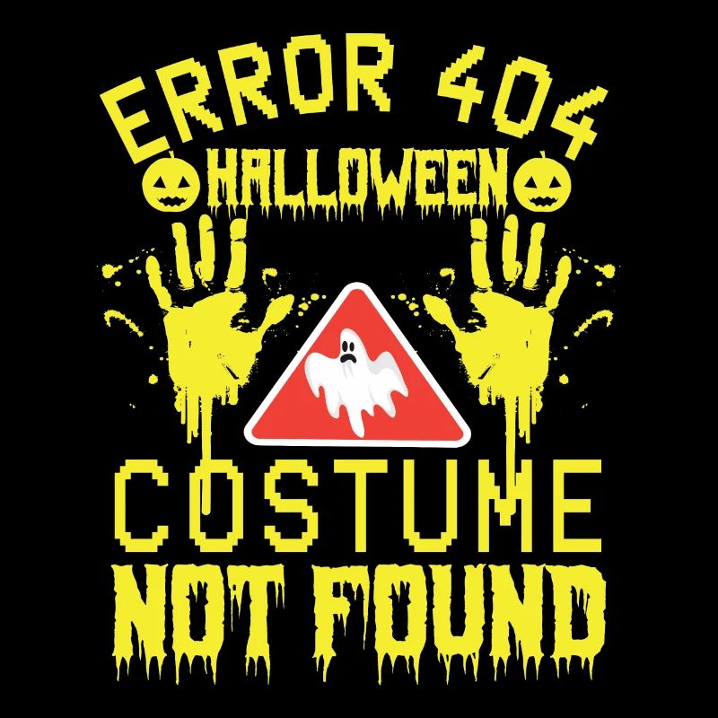Error 404 Costume Not Found Halloween Coding