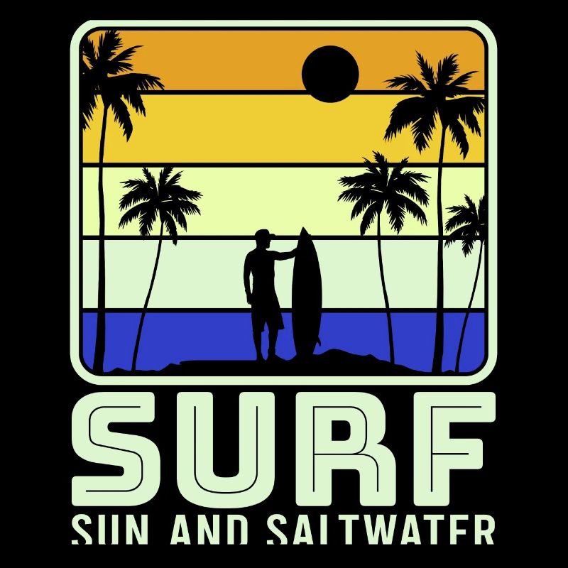 Surf, kitesurf, wakeboard, beach surfers