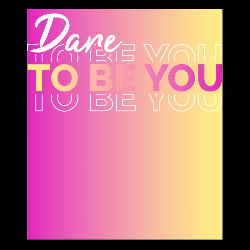 Be you! Selbstvertrauen, positiv Denken Motivation