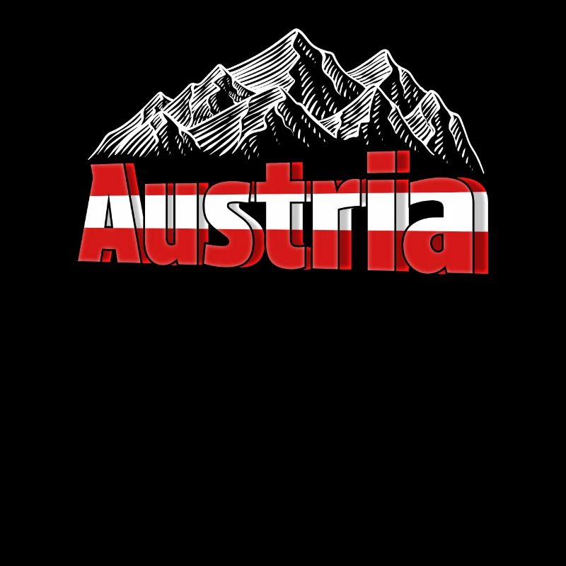 Austria Vacation Eagle Alps Mountains Gift