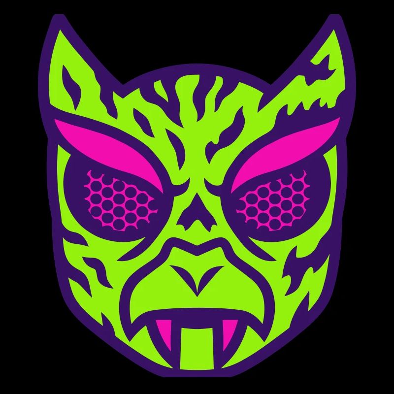 Neon Viper Mask