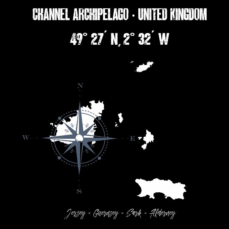 Channel Islands Map Design