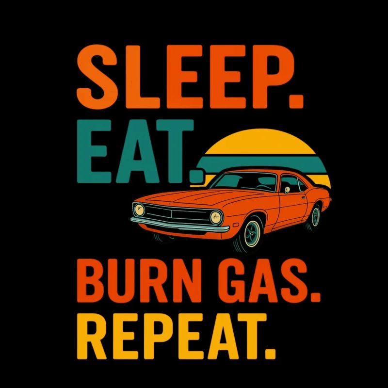 Dormir Manger Brûler Gaz Répéter