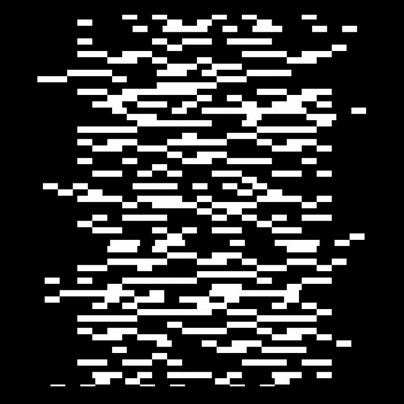 Glitch Waveframes Grille de nuit