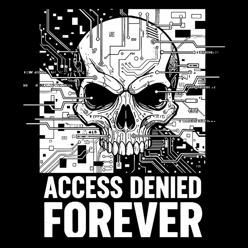 Skull Access Denied Forever