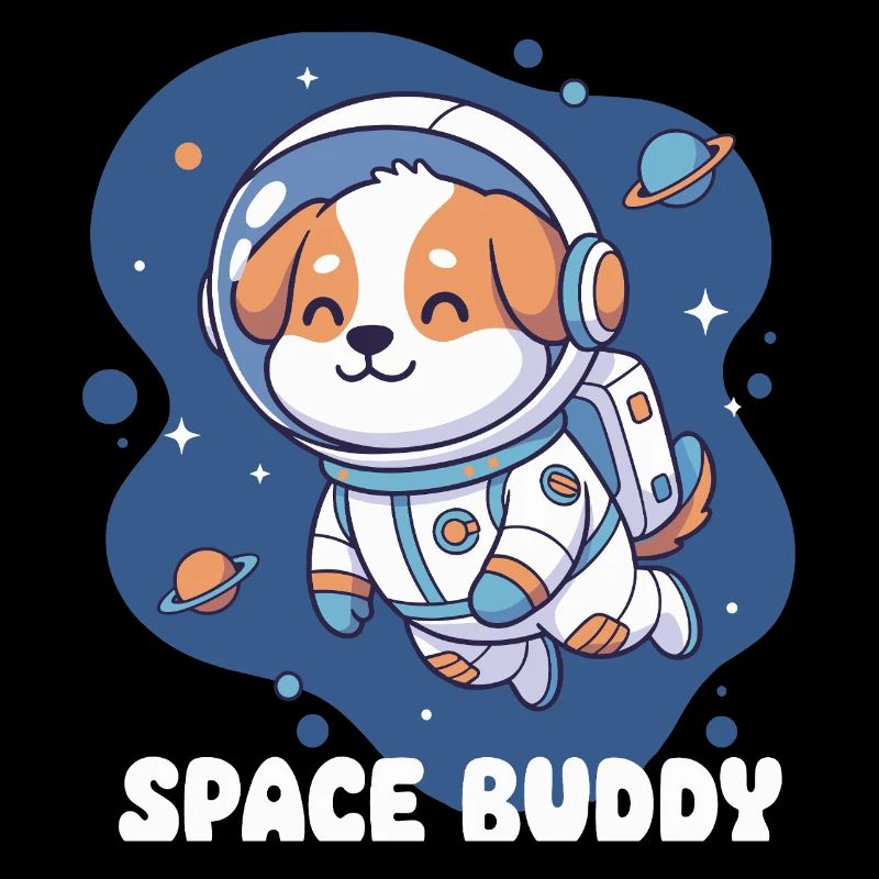 Space Buddy Astronaut Dog