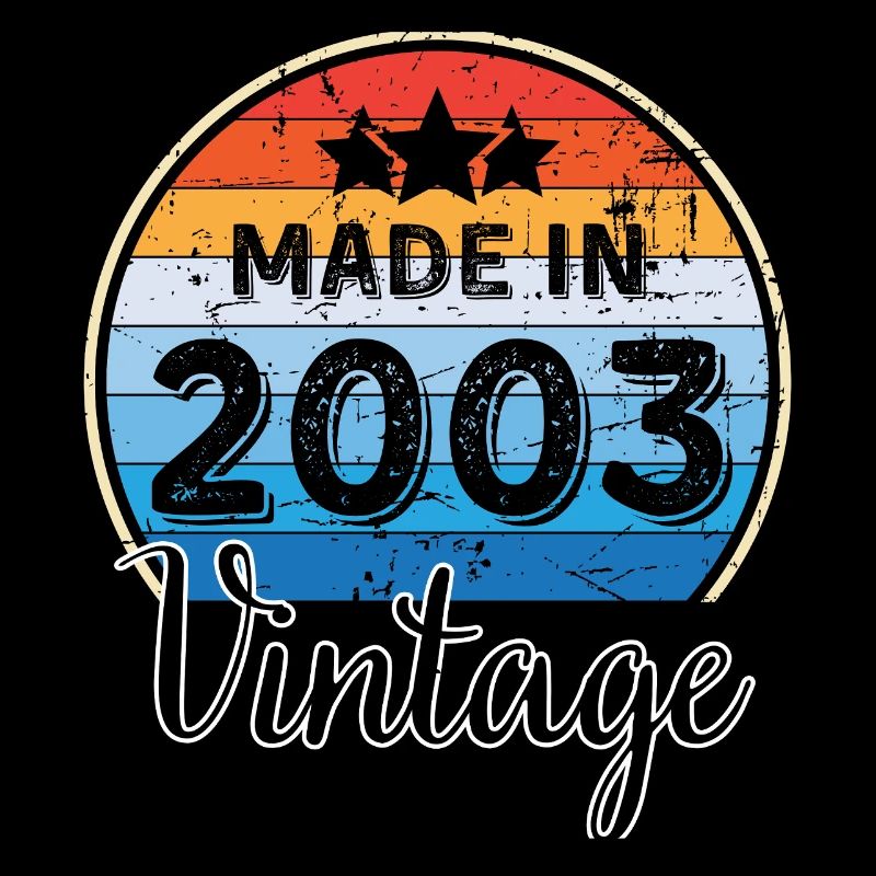 Made in 2003 Vintage Anniversaire
