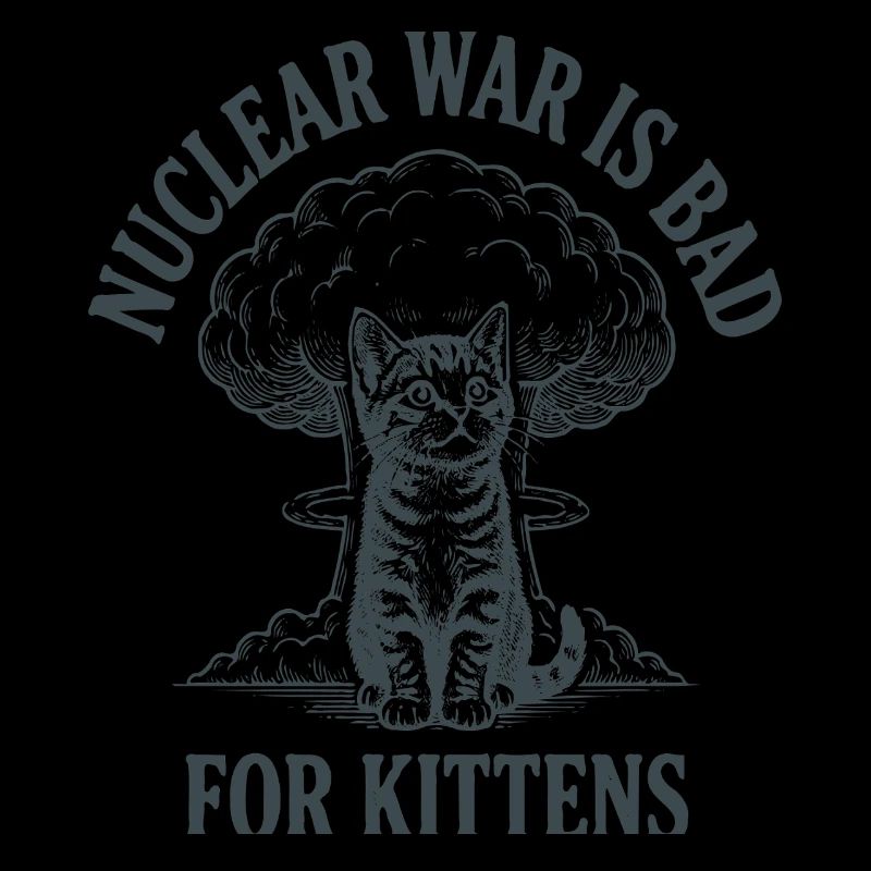 Kätzchen gegen Atomkrieg