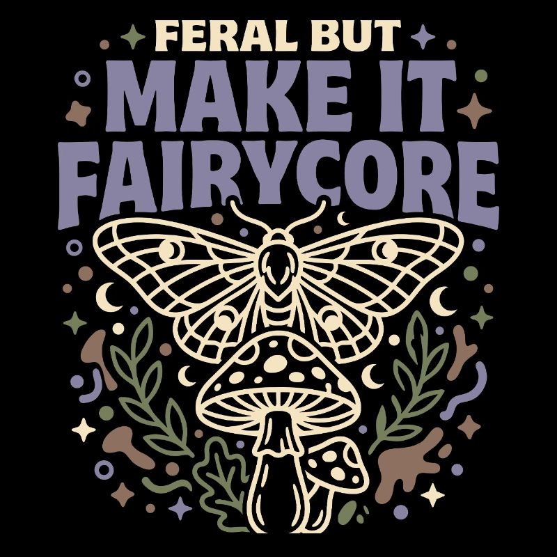 Fairycore Fae Feenwald Pilz Fee Geschenk