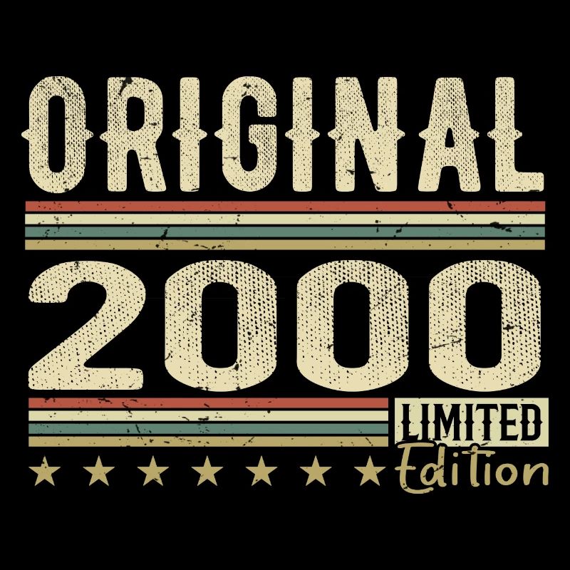 Original 2000 - Retro 2000 Geburtstagsgeschenk