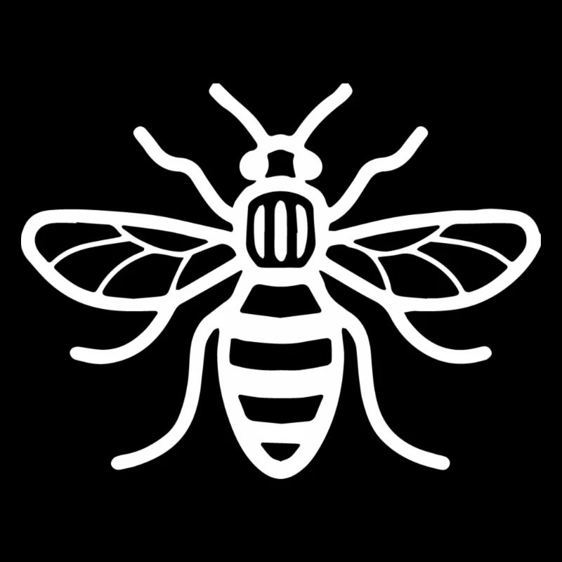 Manchester Bee (White)