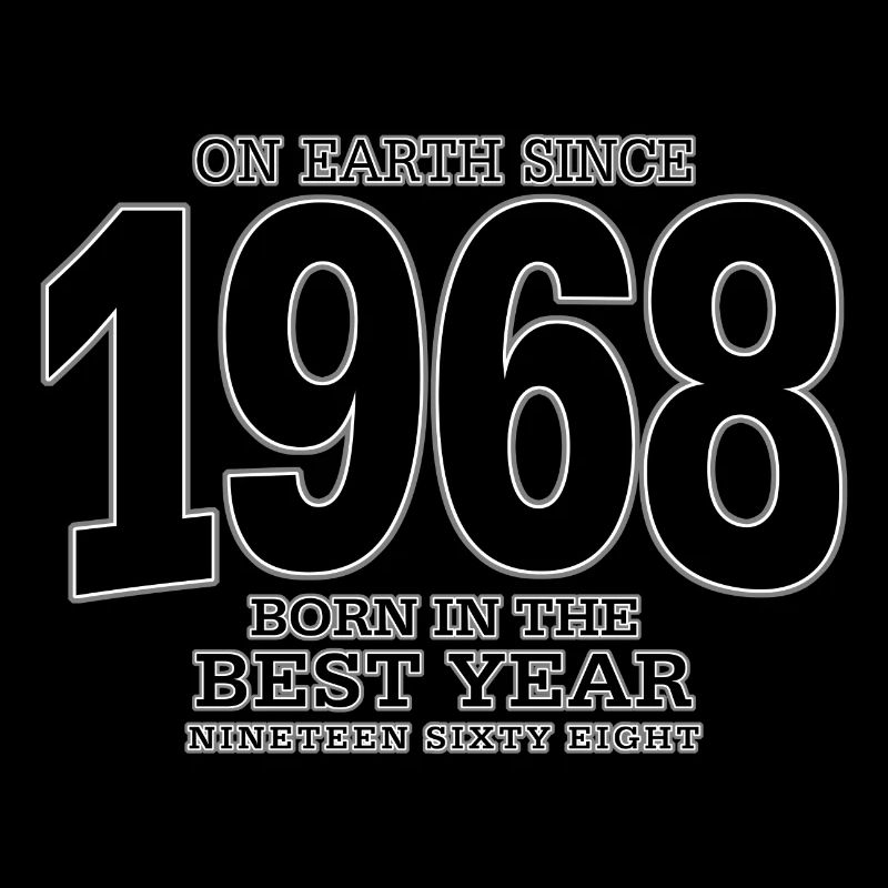 On Earth since 1968 (black)
