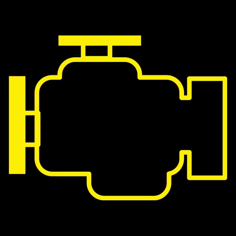Control lamp fault in the engine exhaust system car