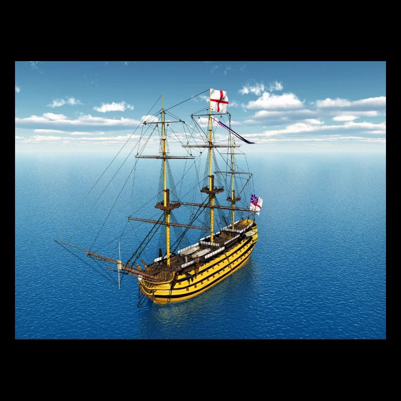 Historisches Segelschiff HMS Victory