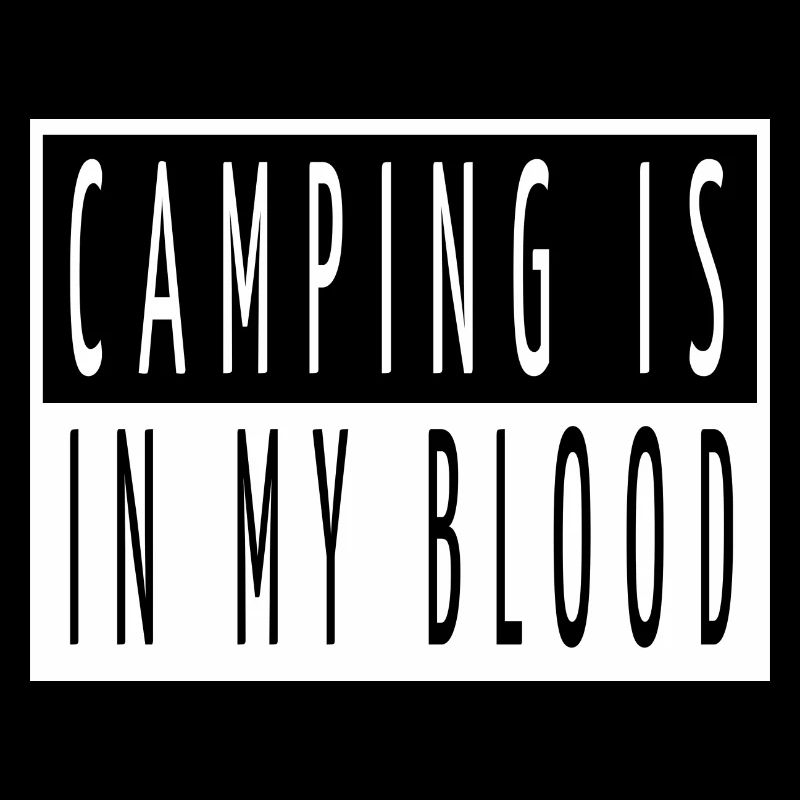 voyage camping hommes citation déclaration bday présent