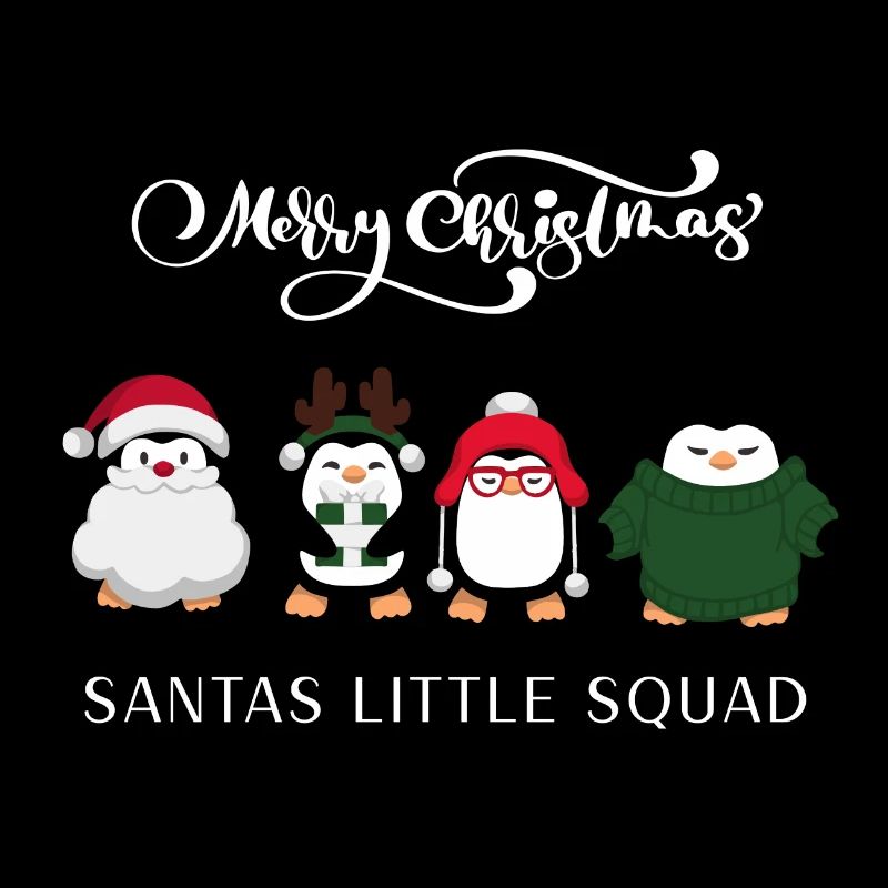 escouade de pères Noël