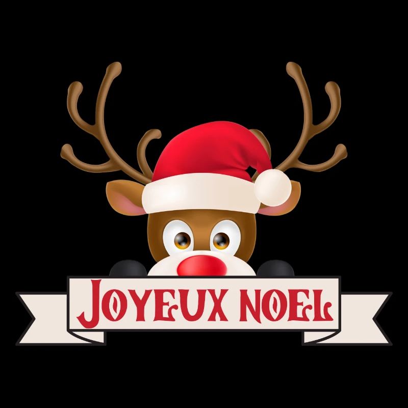 Joyeux noël Cerf comique