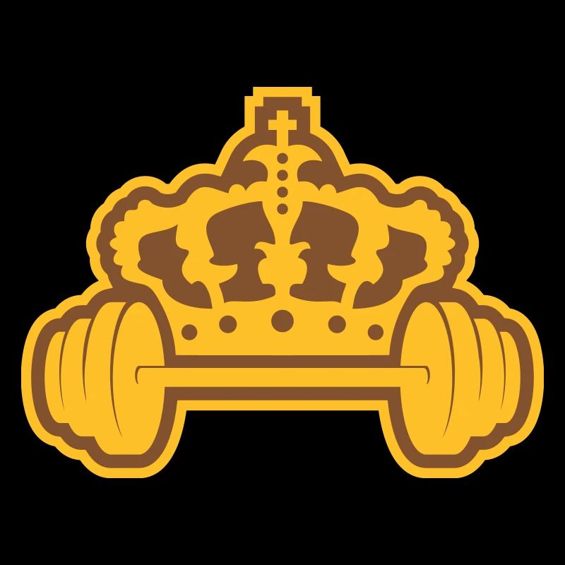 Conception du logo Krone Dumbbell