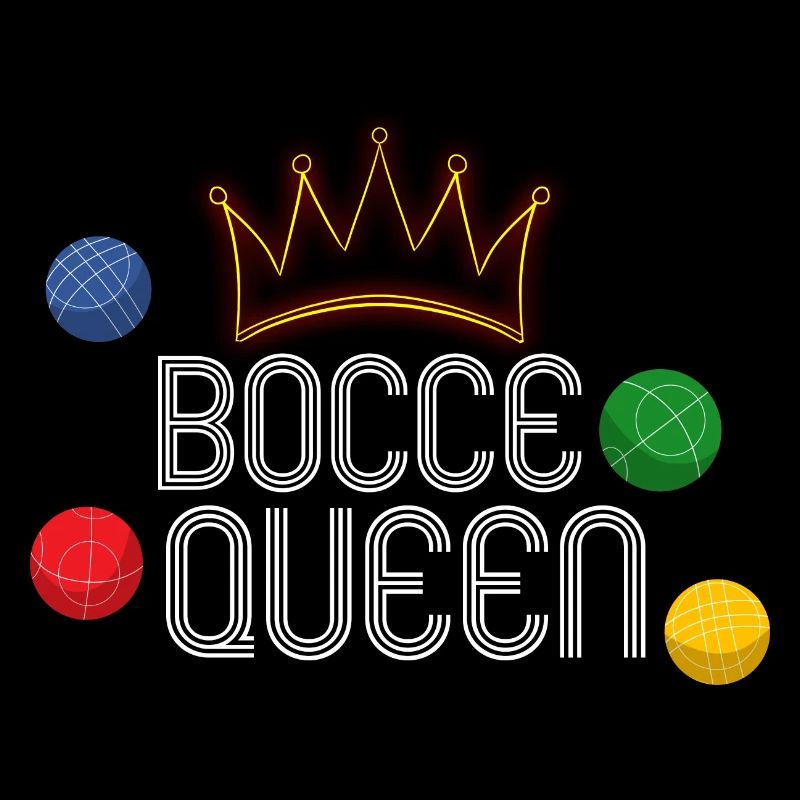 Bocce Bocci Bunte Bälle Spieler I Geschenk