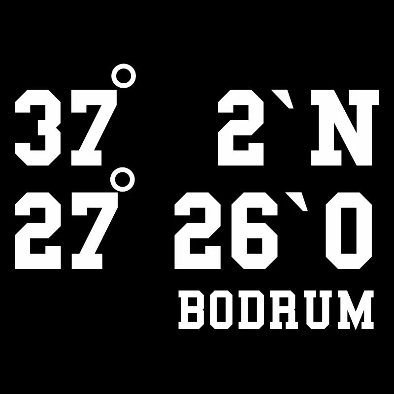 Bodrum Coordinates Turkey Vacation Idea