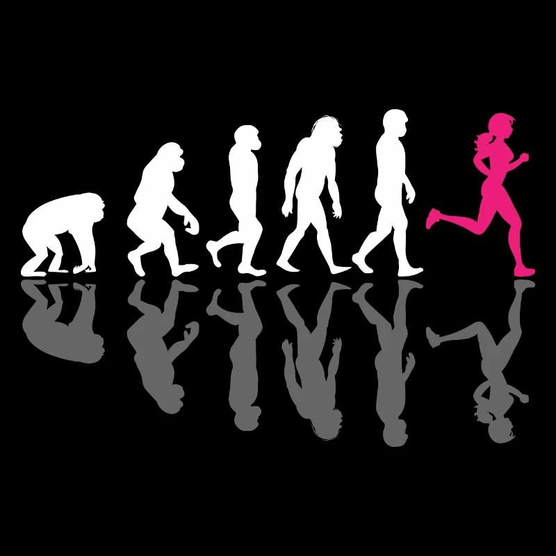 Laufen Läuferin Evolution Jogging Pink Joggerin