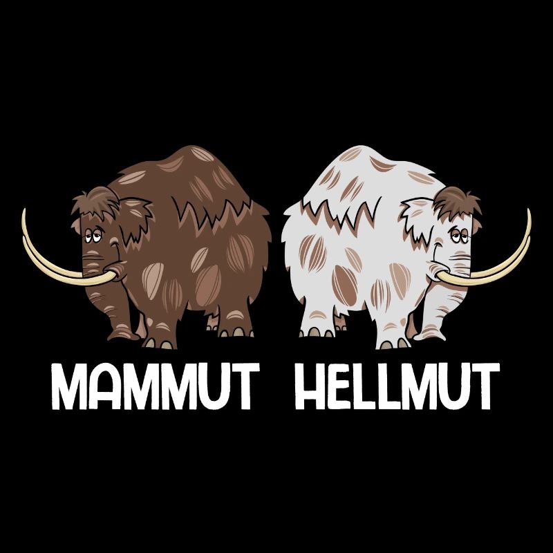 Mammut Hellmut Steinzeit Dino Spruch Eiszeit