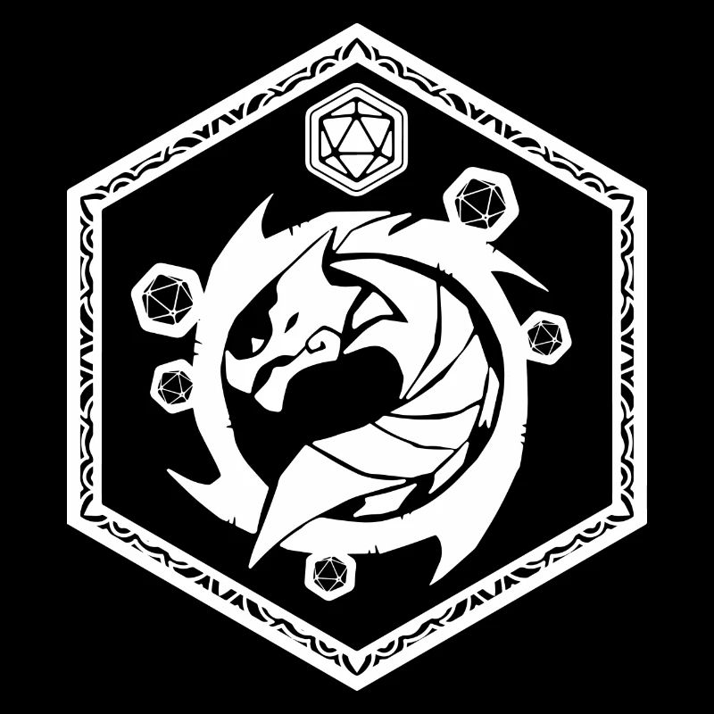 Polyertral dragon head dices