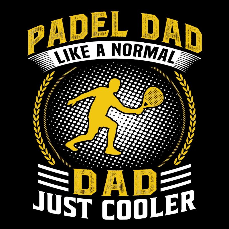 Padel Papa wie ein normaler Papa, nur cooler