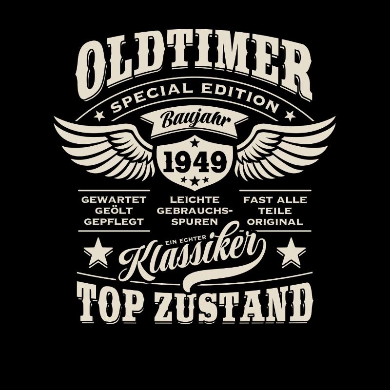 Oldtimer Baujahr 1949 - Geburtstag - Geschenk