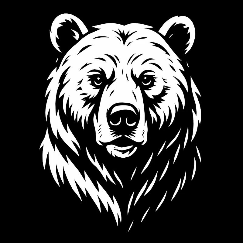 Bear - Portrait - Predator Costume Gift