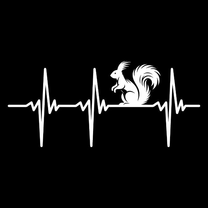 Heartbeat for funny squirrels