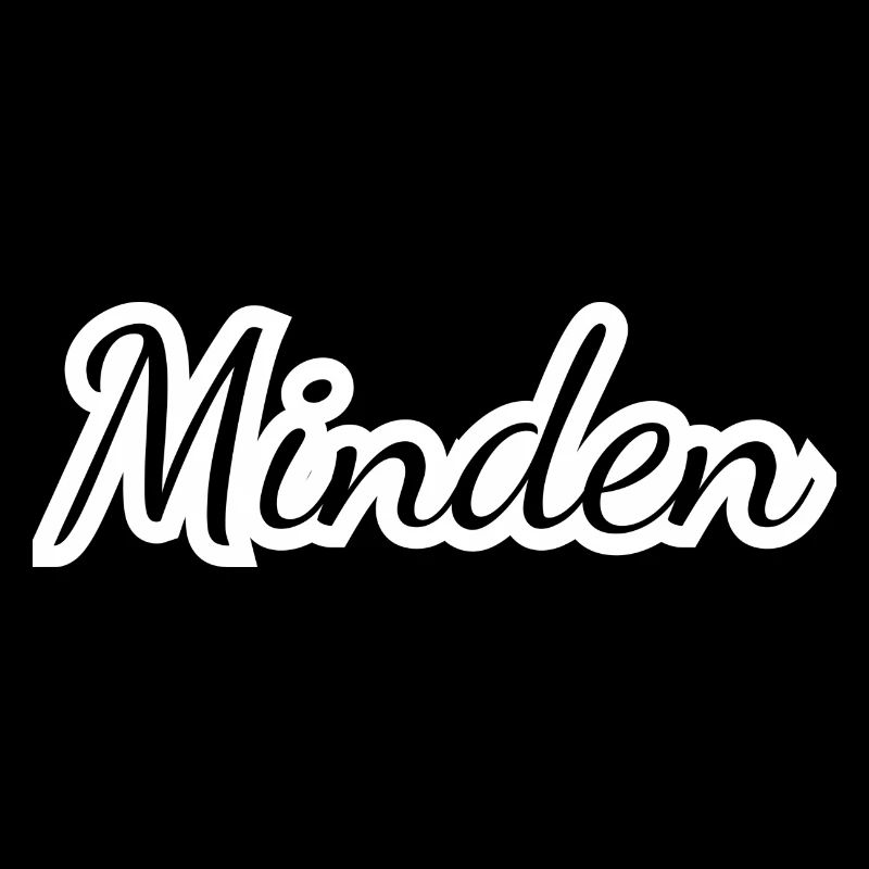 Minden - Textdesign mit Stadtnamen