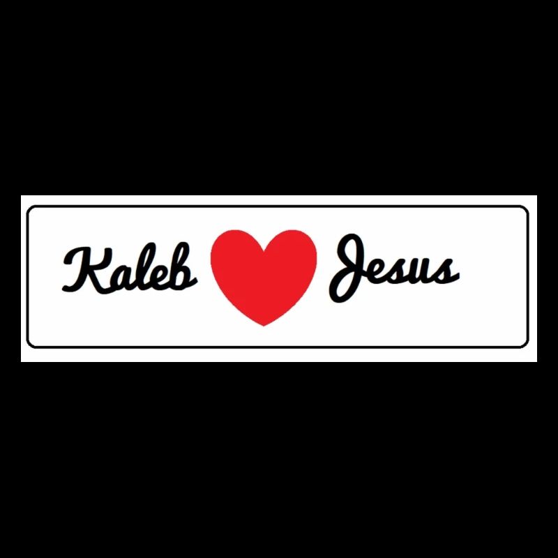 Kaleb liebt Jesus