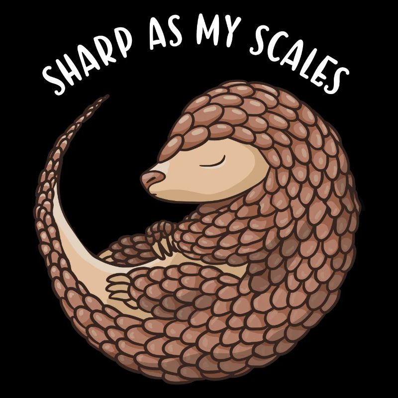 Sharp As My Scales Pangolin