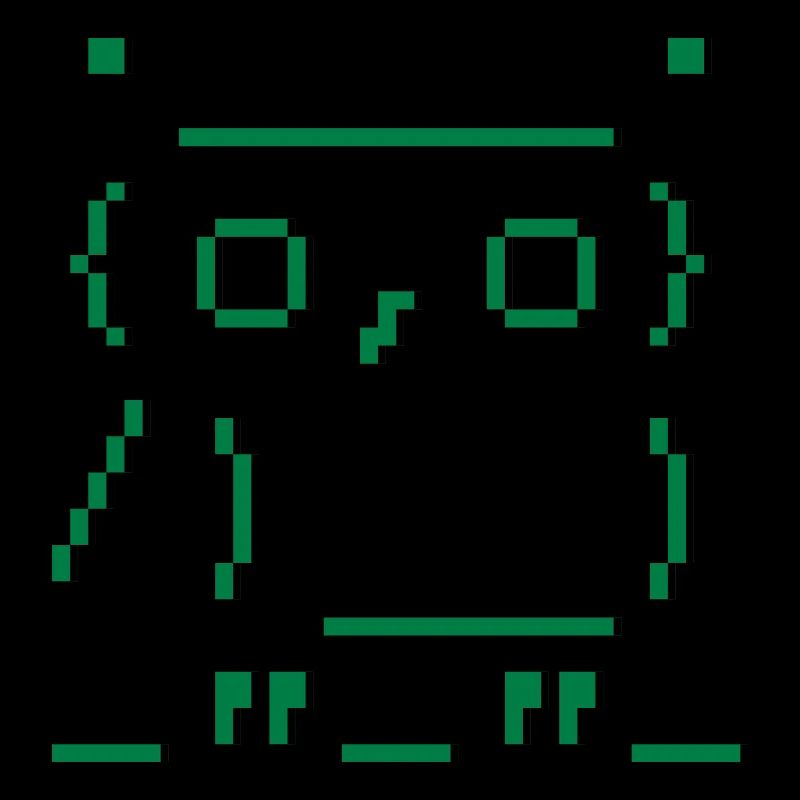 ascii-art: hibou