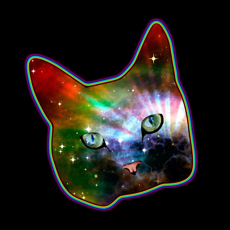 Space Katze - cooles Geschenk