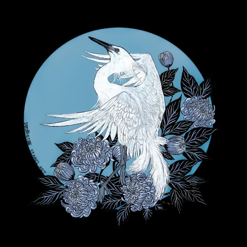 Bleu héron / Bleu héron