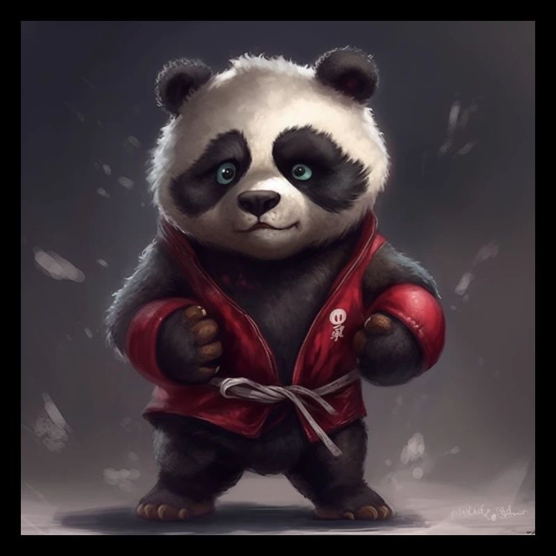 nebulastar liebenswerter Troll-Panda MMA