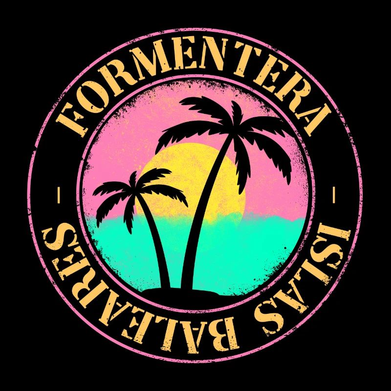 Formentera Été Sun Beach Sea Palms Vacances