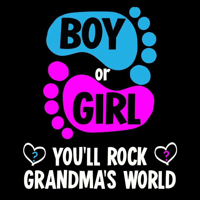 Babyparty Mädchen oder Junge Opa