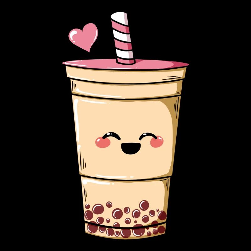 Bubble Tea Pearl Milk Tea Boba Tee Milch Geschenk